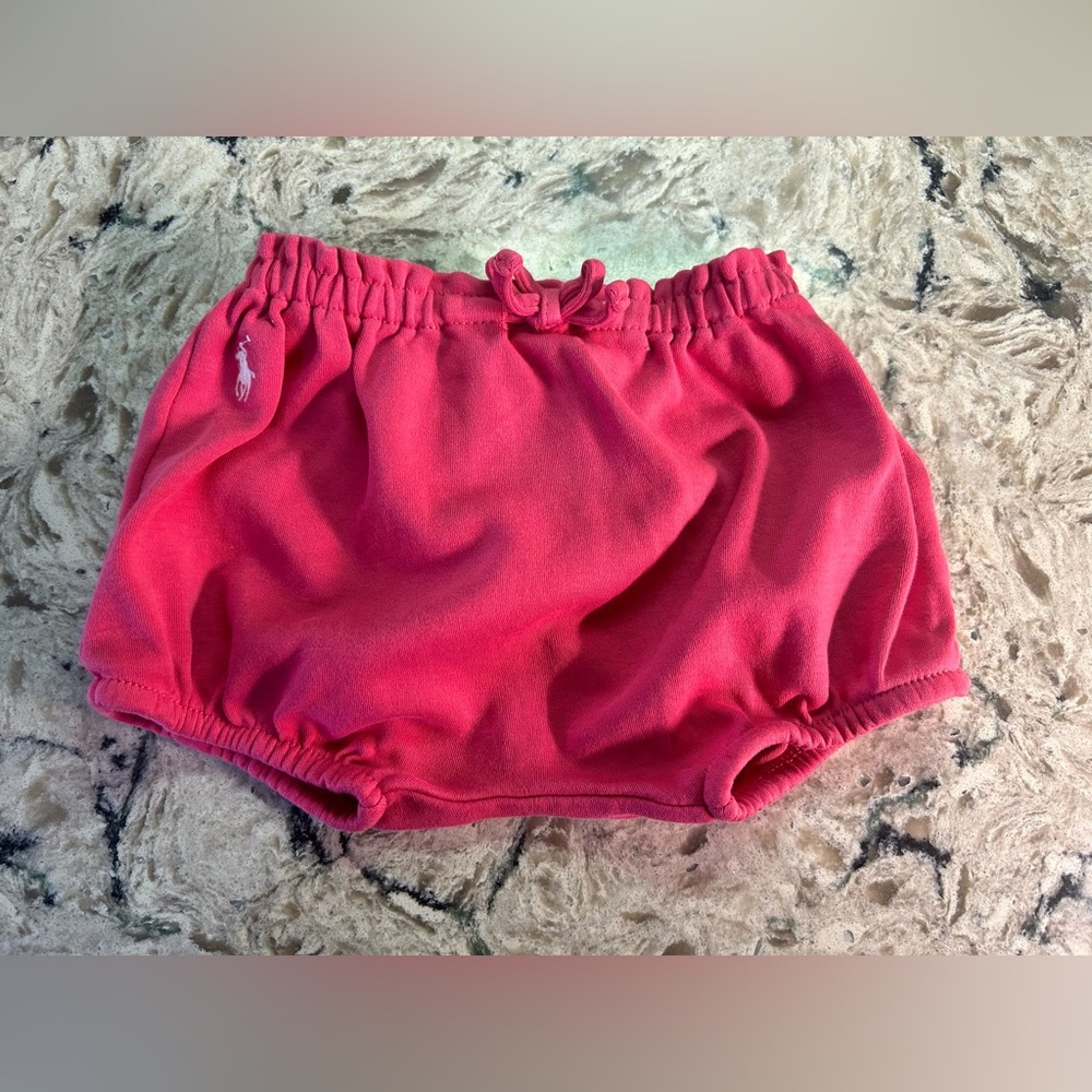 Ralph Lauren Dark Pink Bubble Bloomers